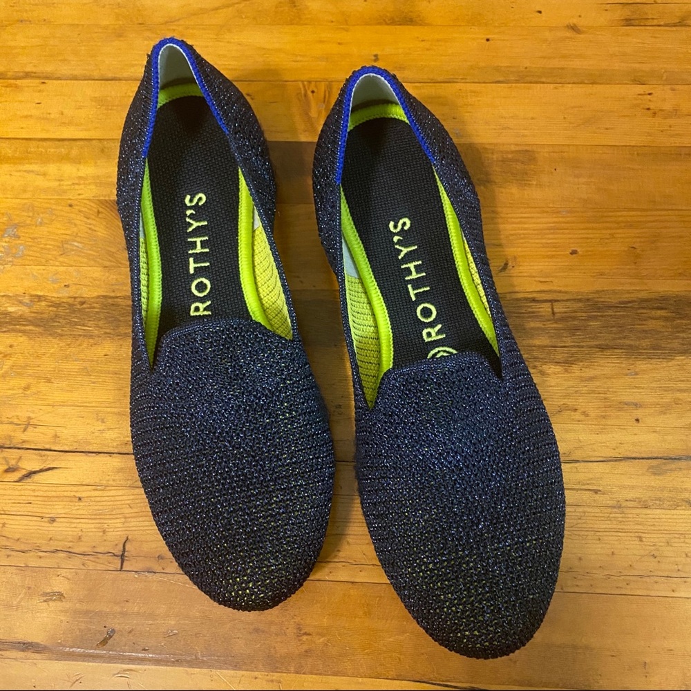 Rothy’s 2019 Metallic Stitch Black Friday Loafers